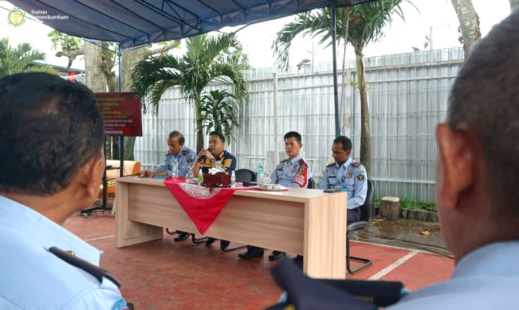 Kadivyankumham Kemenkumham Jabar Jelaskan Pentingnya Survey IPK-IKM dan Integritas Organisasi di Lapas Cianjur