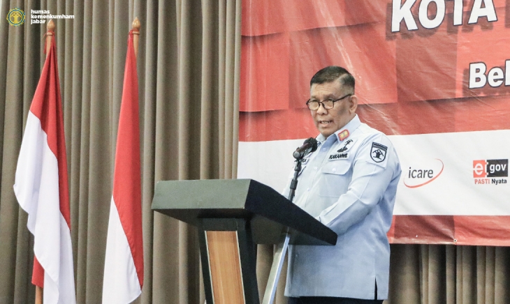 Bahas Kebermanfaatan Orang Asing di Indonesia, Kakanwil Kemenkumham Jabar (R. Andika Dwi Prasetya) Buka Rakor Tim Pora Kota Bekasi