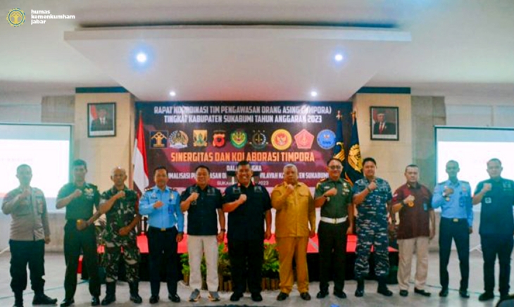 Kakanwil (Andika) Apresiasi Kekompakan Timpora Sukabumi Dalam Optimalisasi Pengawasan Orang Asing