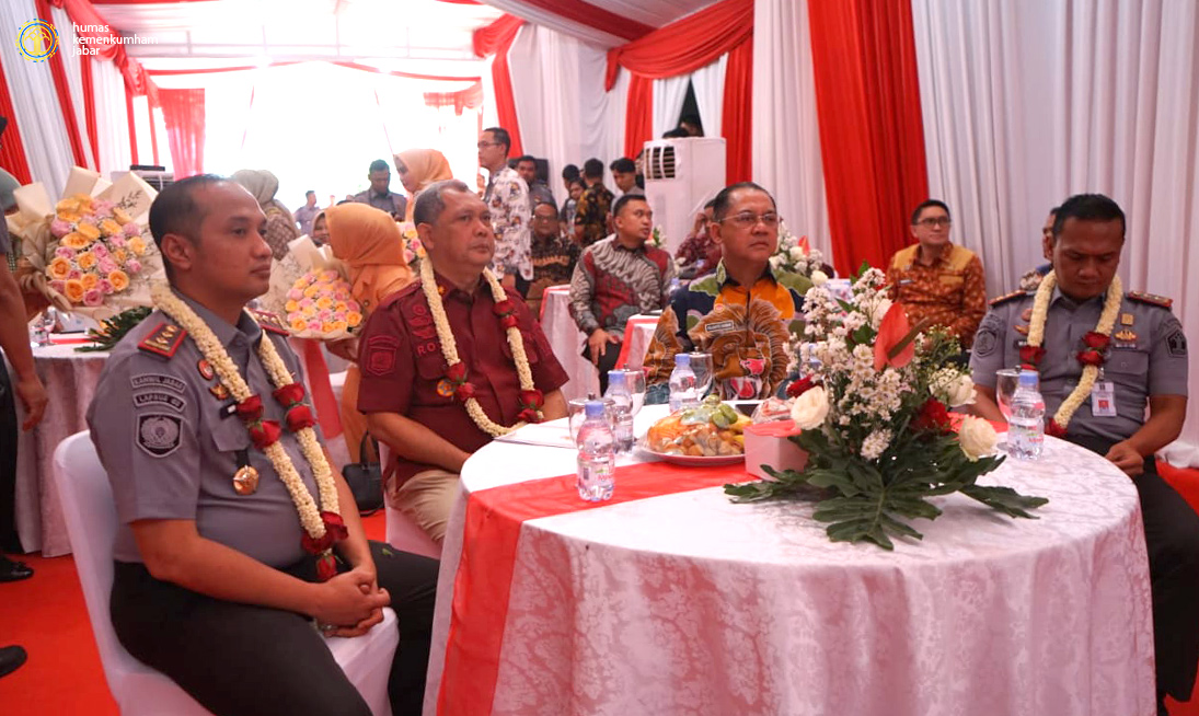 Kadiv Pas Kemenkumham Jabar (Robianto) Melepas Untuk Menyambut Kalapas Khusus Gunung Sindur