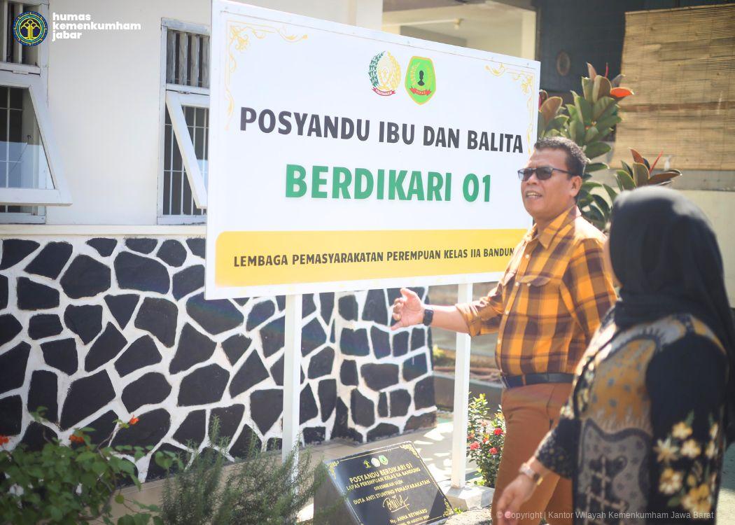 Pacu Inovasi Layanan dan Optimalisasi Pembenahan Berkelanjutan, Kakanwil Kemenkumham Jabar Cek langsung Lapas Perempuan Bandung