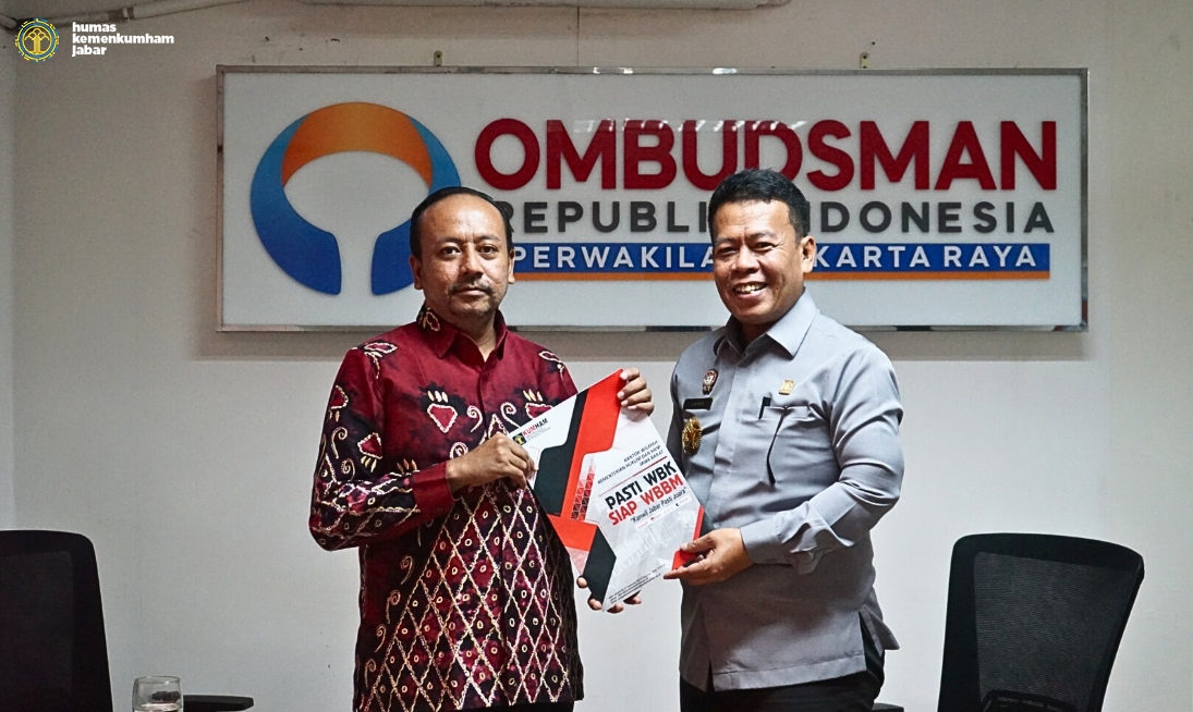 Audiensi Bersama Ombudsman RI Perwakilan Jakarta Raya, Kemenkumham Jabar Jalin Sinergi Wujudkan Pelayanan Publik Yang Semakin PASTI