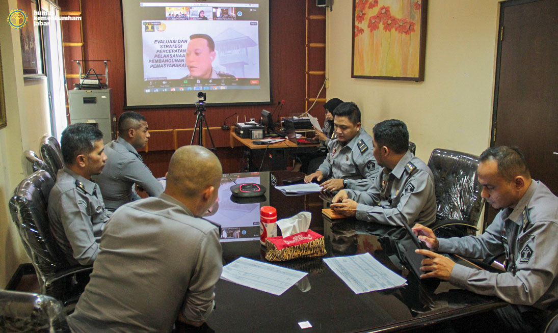 Kemenkumham Jabar Berkomitmen Laksanakan Percepatan dan Persiapan Pelaksanaan Pembangunan UPT PAS