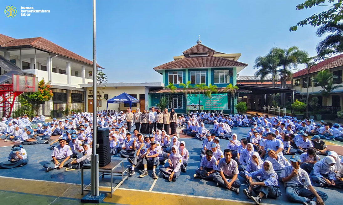 Kemenkumham Jabar Tingkatkan Kesadaran Hukum Pelajar SMA Negeri 16 Bandung