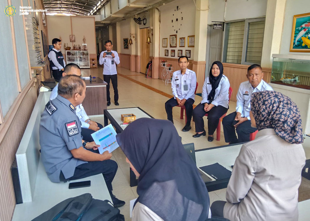 Kemenkumham Jabar Laksanakan Pendampingan Penguatan Evaluasi Hasil SPKP dan SPAK Lapas Kelas IIB Purwakarta